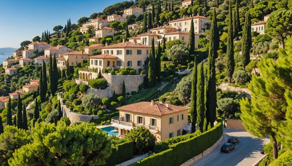 Les collines ouest de nice : l'alternative confidentielle pour des villas avec grands terrains